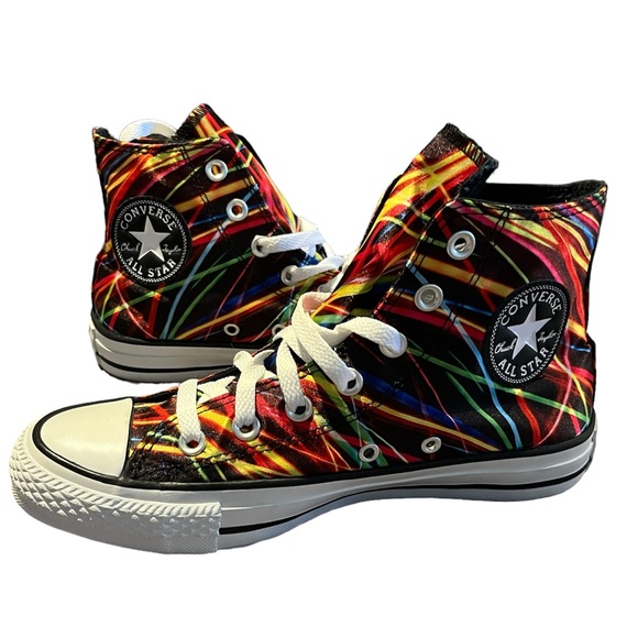 New Converse Chuck Taylor AllStars Satin Neon Lights High Tops Unisex M5… - Picture 1 of 12